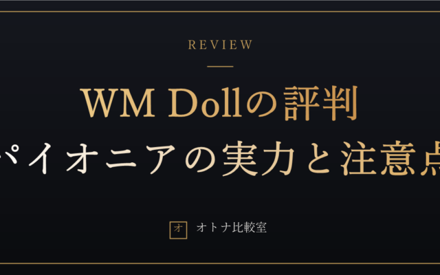 WM Dollの評判は本当か。TPEのパイオニアの実力と、買う前に知るべき「人気ゆえの注意点」